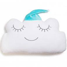 Бампер - подушка Twins Cloud 7099-DC-14, white/mint